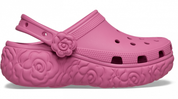 Crocs | Women | Classic Platform Bloom | Clogs | Quiet Rose | - 213447-1BE