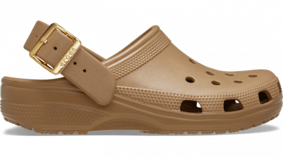 Crocs  Clogs (Shoes) Classic Metallic Buckle Clog  (women) - 213543-2EY
