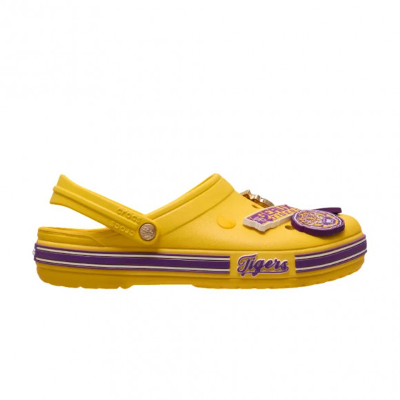 NCAA x Crocs Classic CrocBand Clog 'LSU' | Yellow | Men's Size 6 - 213572-90H
