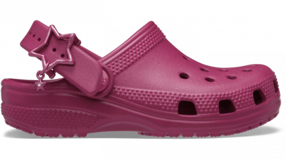 Crocs  Clogs (Shoes) Classic Star Buckle Clog K  (girls) - 213941-7DQ