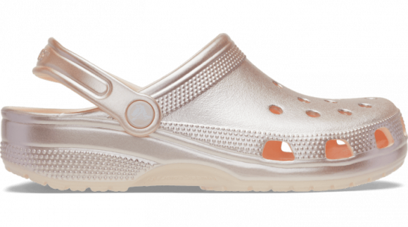 Crocs unisex Classic Tinted Metallic Clogs Peach Ice - 214010-86N