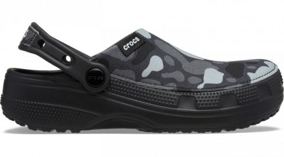 Crocs | Unisex | Crafted Camo | Clogs | Black | - 214046-001