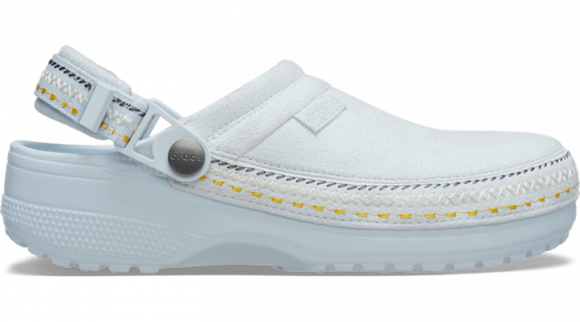 Crocs | Unisex | Crafted Vegan Suede Stitch | Clogs | Sky Ice | - 214048-5EW