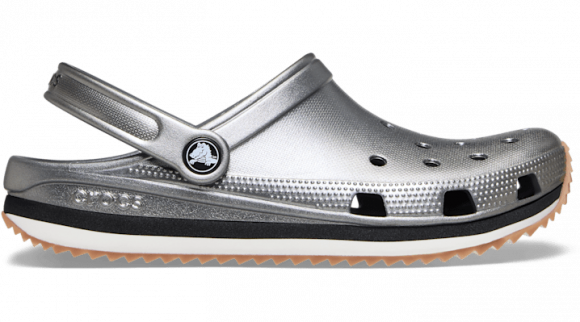Crocs | Unisex | Crocband™ Metallic Runner | Clogs | Carbon | - 214107-0YK