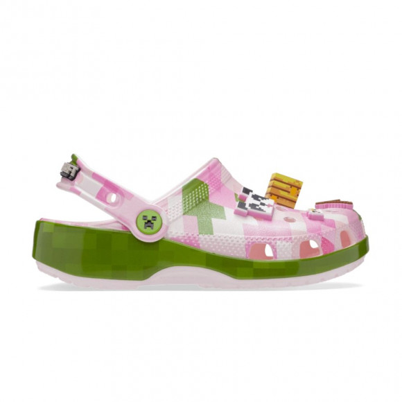 Minecraft x Crocs Classic Clog Big Kid 'Cherry Blossom' | Pink | Kid's Size 4 - 214152-90H