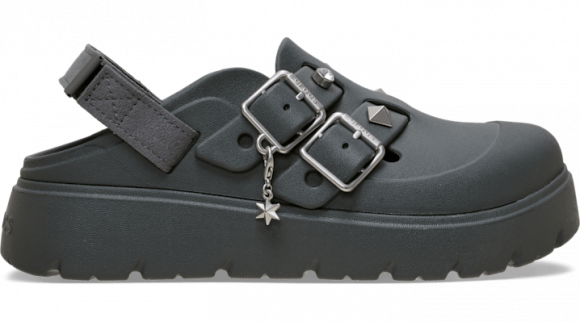 Crocs | Women | Loaferette Star Studded | Clogs | Carbon | - 214212-0YK
