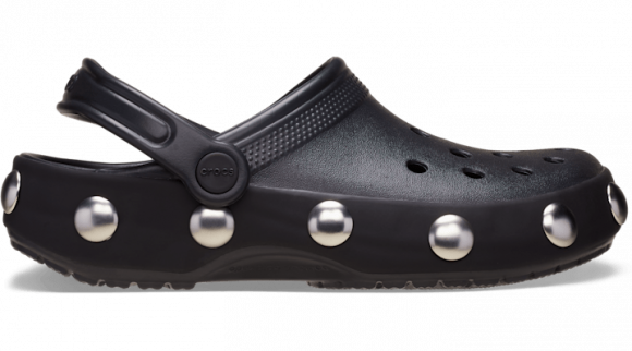 Crocs unisex Classic Big Studded Clogs Black - 214236-001