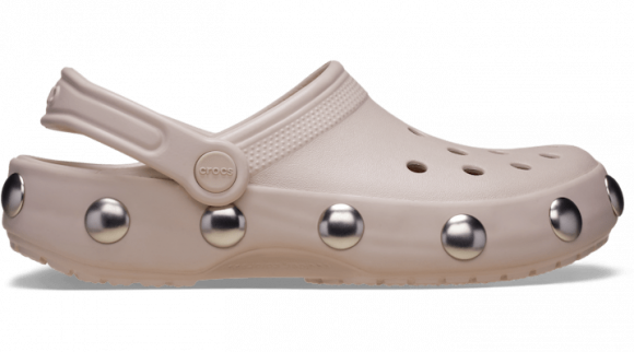 Crocs unisex Classic Big Studded Clogs Cocoa Crème - 214236-2PL