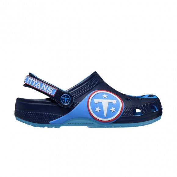 NFL x Crocs Classic Clog Big Kid 'Tennessee Titans' | Blue | Kid's Size 12 - 214474-90H