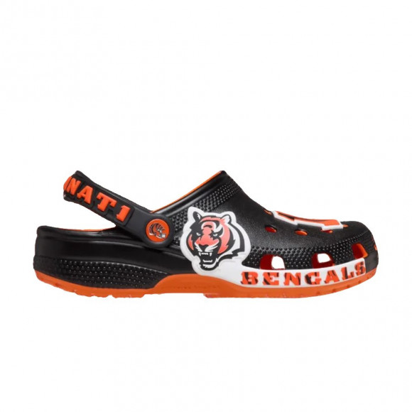 NFL x Crocs Classic Clog Big Kid 'Cincinnati Bengals' | Black | Kid's Size 5 - 214476-90H