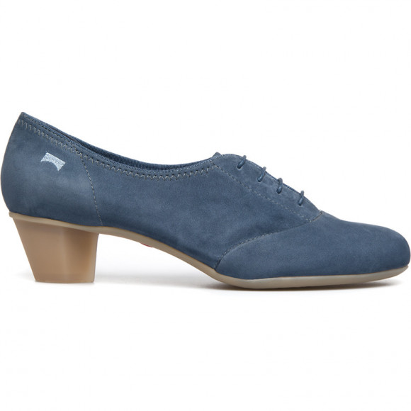 CAMPER Kim - Formal shoes for Women - Blue, Suede - 21454