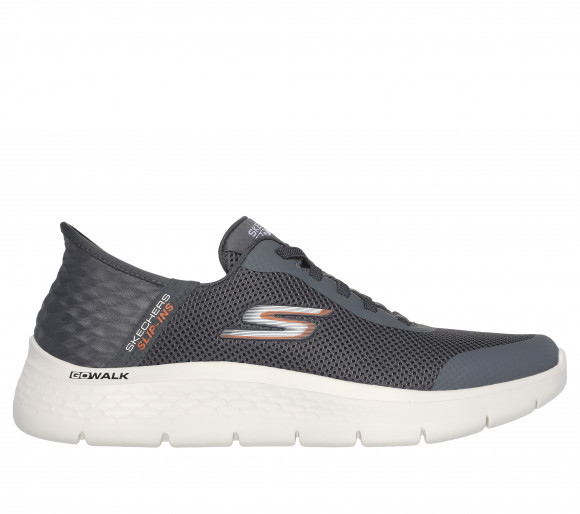 Skechers Men's Slip-ins: GO WALK Flex - Hands Up Sneaker in Gray - 216324