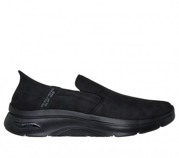 Skechers Men's Slip-ins: GO WALK Arch Fit 2.0 - Quest Slip-On Shoes in Black - 216813