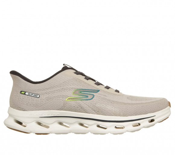 Skechers Men's Slip-ins: GO WALK Glide-Step 2.0 - Jab Sneaker in Taupe - 217026