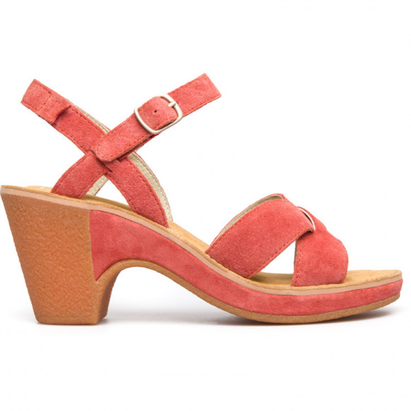 CAMPER Tiramisu - Sandals for Women - Red, Suede - 21811