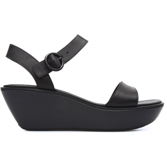 CAMPER Damas - Sandals for Women - Black, Smooth leather - 21923