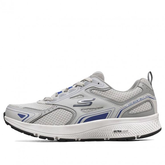 Skechers Go Run Consistent Running Shoes Grey GRAY/BLUE Marathon Running Shoes 220034-GYBL - 220034-GYBL
