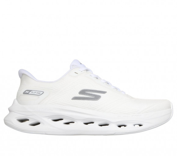 Skechers Men's Slip-ins: Max Cushioning Glide-Step Sneaker in White - 220415
