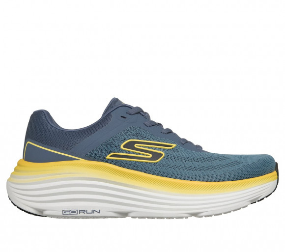 Skechers Uomo Max Cushioning Endeavour - Ardena Sneaker in Ardesia, Taglia 39.5, Vegan, Lavabile in lavatrice - 220609