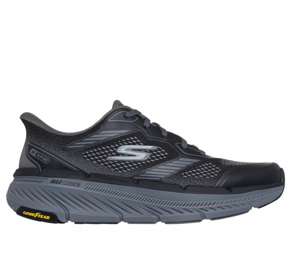 Skechers Men's Slip-ins: Max Cushioning Premier 2.0 - Leigh Sneaker in Black/Charcoal - 220774