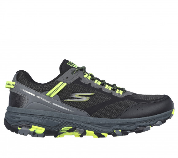 Skechers Men's GO RUN Trail Altitude - Marble Rock 2.0 Sneaker in Black/Lime - 220917