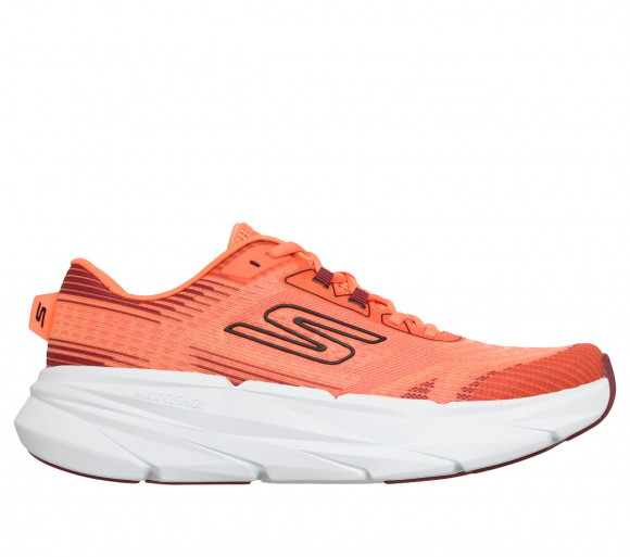 Skechers Men's Max Cushioning Premier 3 - Valaro Sneaker in Red/Orange - 221223