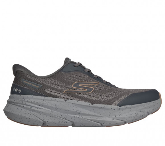 Skechers Men's Slip-ins Waterproof: Max Cushioning Premier 3 - Aqua Edge Sneaker in Gray - 221227