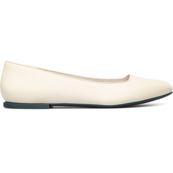 CAMPER Isadora - Formal shoes for Women - Beige, Smooth leather - 22565