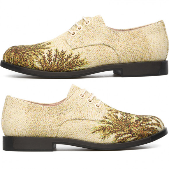 CAMPER Twins - Formal shoes for Women - Multicolor, Cotton fabric - 22595