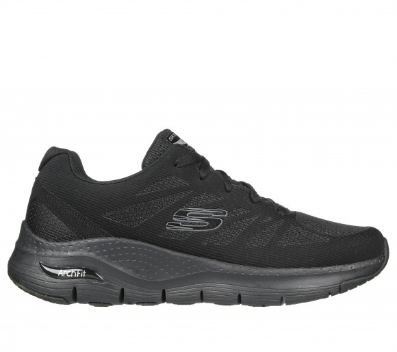Skechers Men's Arch Fit - Charge Back Sneaker in Black, Size 12 ...