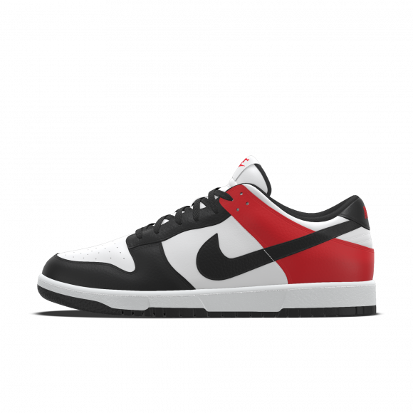 Chaussure personnalisable Nike Dunk Low By You pour Femme - Rouge - 2323249578