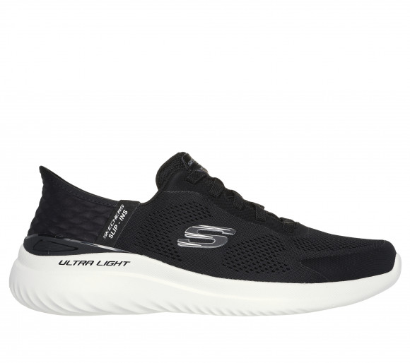 Skechers Uomo Slip-ins: Bounder 2.0 - Emerged Sneaker in Ardesia, Taglia 41.5, Vegan - 232459