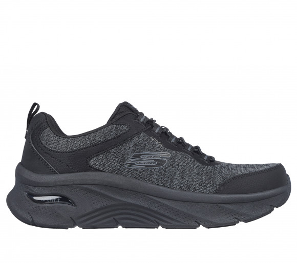 Skechers Men's Relaxed Fit: Arch Fit D'Lux - Greeley Sneaker in Black - 232503