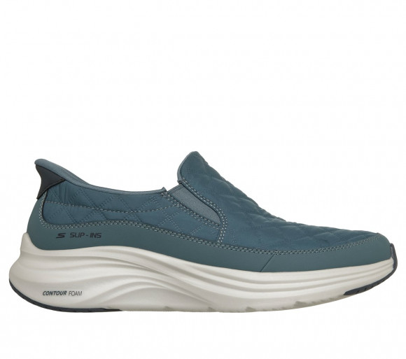 Skechers Men's Slip-ins: Contour Foam - Cosy Fit Nordain Sneaker in Slate - 232620