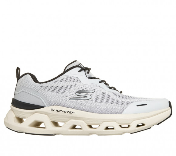 Skechers Men's Glide-Step Altus - Graiden Sneaker in White/Black - 233029