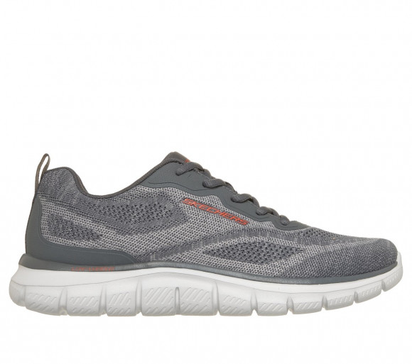 Skechers Men's Track - Pohlter Sneaker in Charcoal - 233064