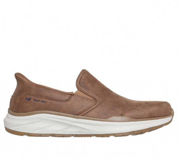 Skechers Men's Slip-ins Relaxed Fit: Equalizer 6.0 - Zorlo Sneaker in Whiskey - 233107