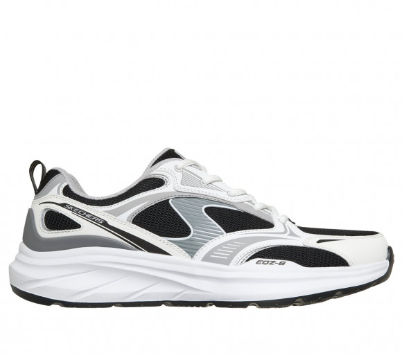 Skechers Men's Relaxed Fit: Equalizer 6.0 - Swanzer Sneaker in White/Black - 233109