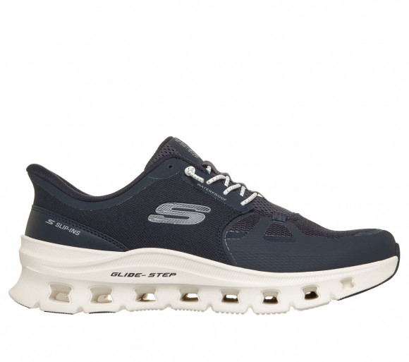 Skechers Men's Slip-ins Waterproof: Glide-Step Pro - Rainpartner Sneaker in Black - 233128