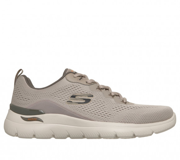 Skechers Men's Arch Fit Summits - Kravel Sneaker in Charcoal/Lime - 233178