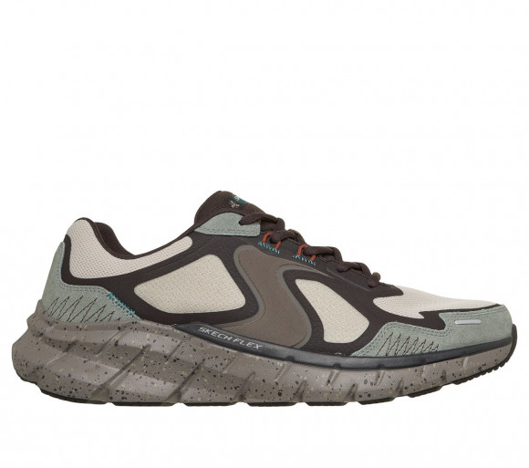 Skechers Men's Skech-Flex 4.0 - Vanzor Sneaker in Natural/Brown - 233256