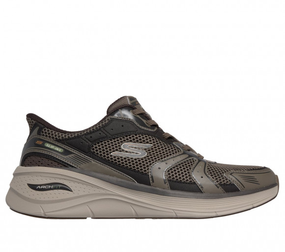 Skechers Men's Slip-ins: Arch Fit 3.0 - Kaliver Sneaker in Khaki - 233402