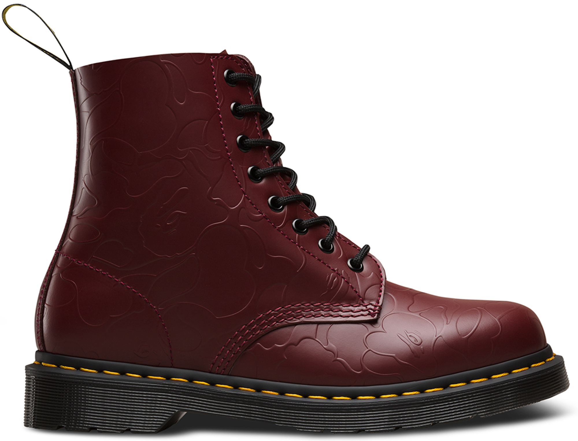 Dr. Martens 8-Eye Boot Bape Oxblood - 23568600