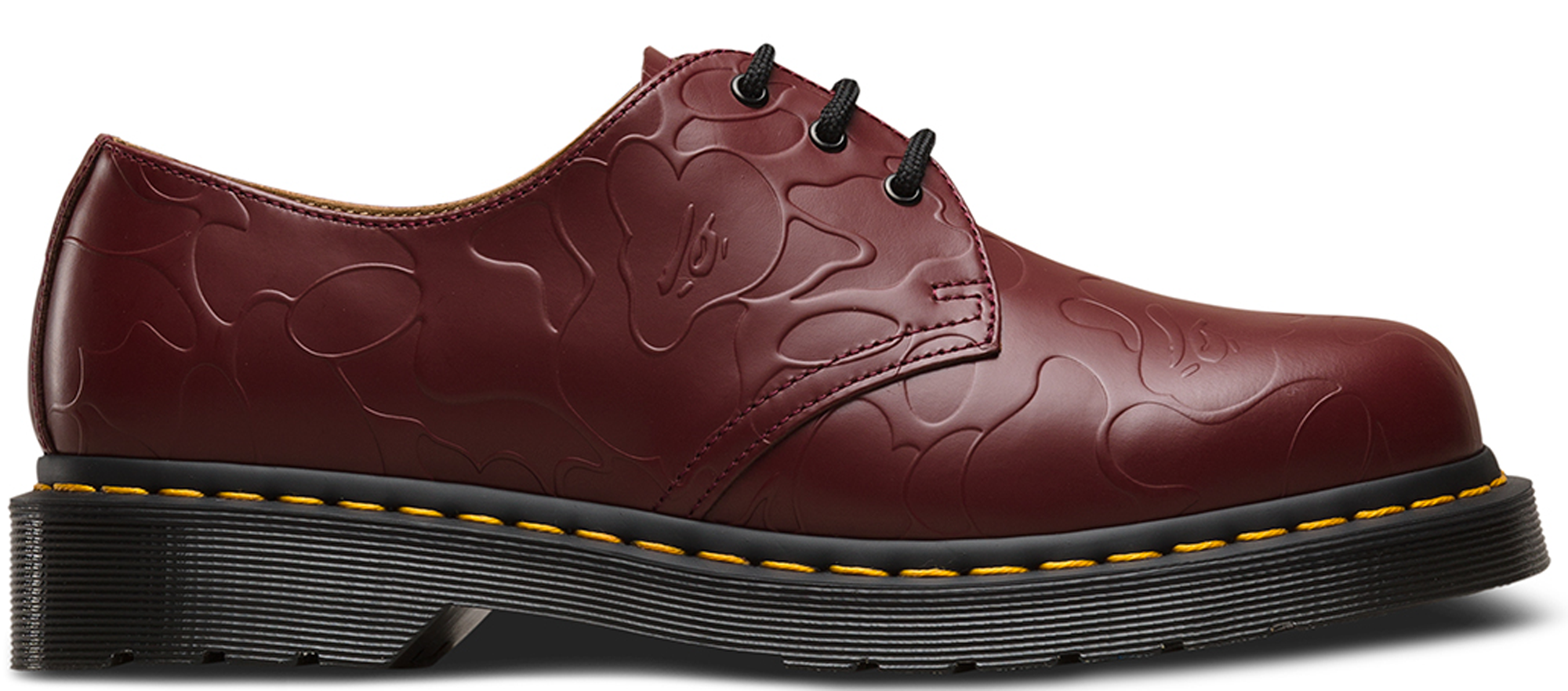 Dr. Martens 3-Eye Bape Oxblood - 23569600