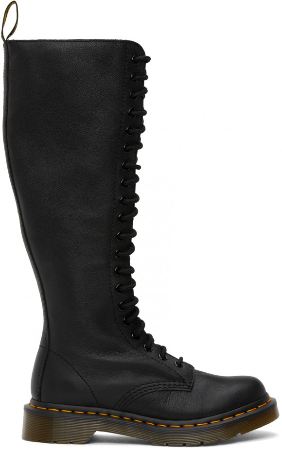 Dr. Martens Black Virginia Knee-High Boots - 23889001