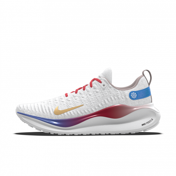 Chaussure de running sur route personnalisable Nike InfinityRN 4 By You pour homme - Blanc - 2424029790
