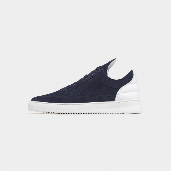 Low Top Ripple Perforated Navy - 25120101658
