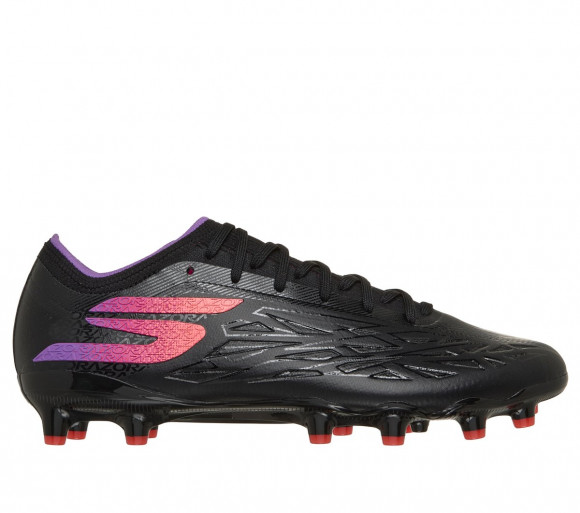 Skechers Men's Razor 2 Elite AG Shoes in Black/Purple - 252165