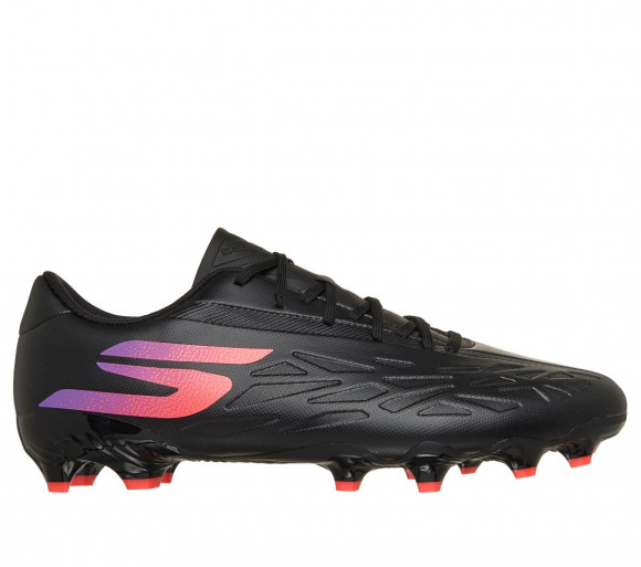Skechers Boy's Razor 2 Jr Youth IC Shoes in Black/Purple - 252175L