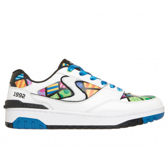 Skechers Men's Britto: S-1992 - Britto Landscapes Sneaker in White - 254169